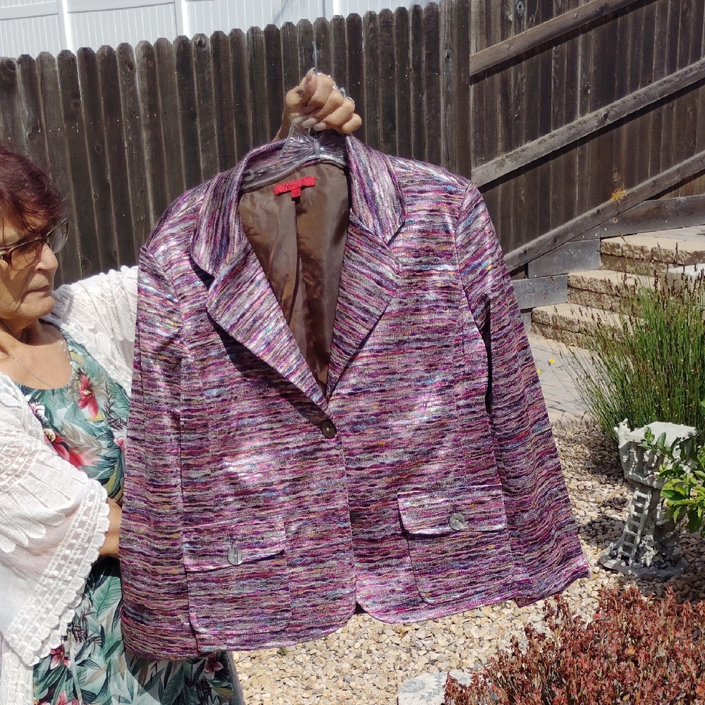 Elegant Multicolor Women's Blazer
